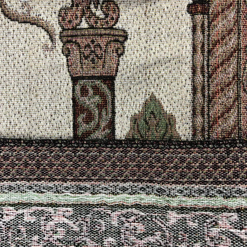 Muslim Prayer Rug Islamic Braided Carpet Mat