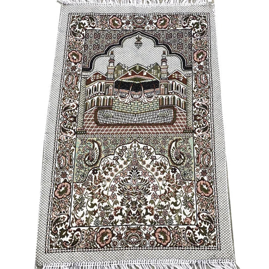 Muslim Prayer Rug Islamic Braided Carpet Mat