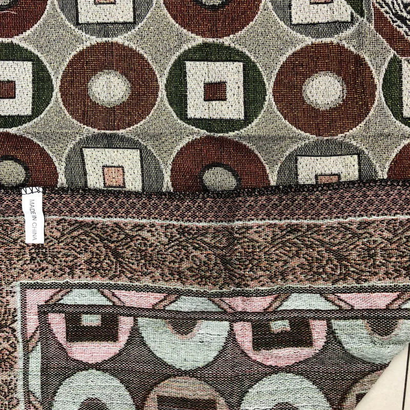 Muslim Prayer Rug Islamic Braided Carpet Mat