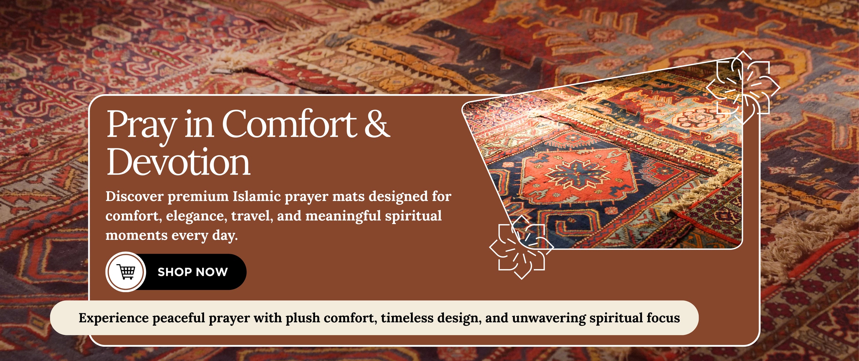 Muslim prayer carpet