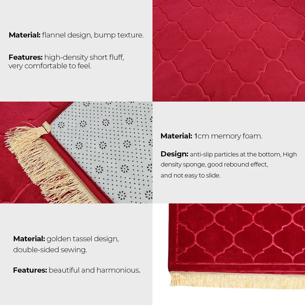 Soft Travel Prayer Rug