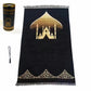 Muslim Prayer Rug & Beads Gift Set