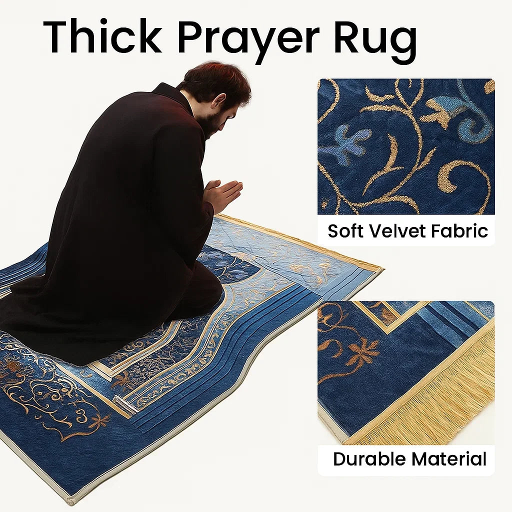 Vintage Pattern Muslim Prayer Rug
