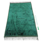 Large Thick Muslim Prayer Mat with Tasbih
