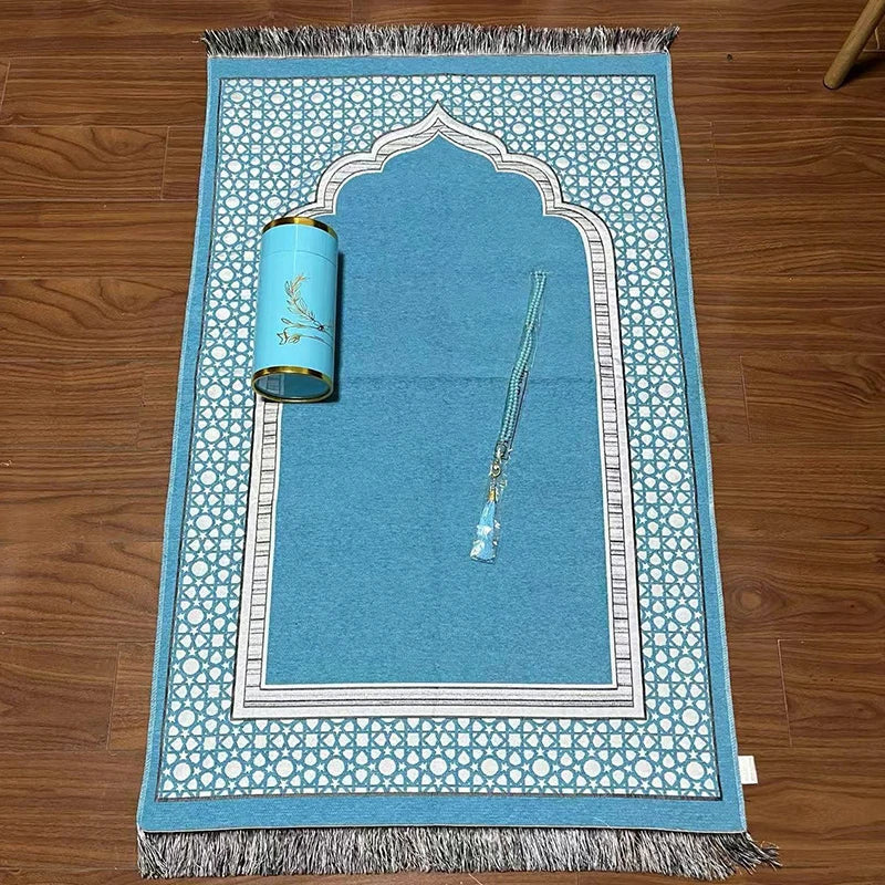 3-Piece Muslim Prayer Mat Set