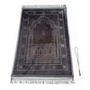 Large Thick Muslim Prayer Mat with Tasbih