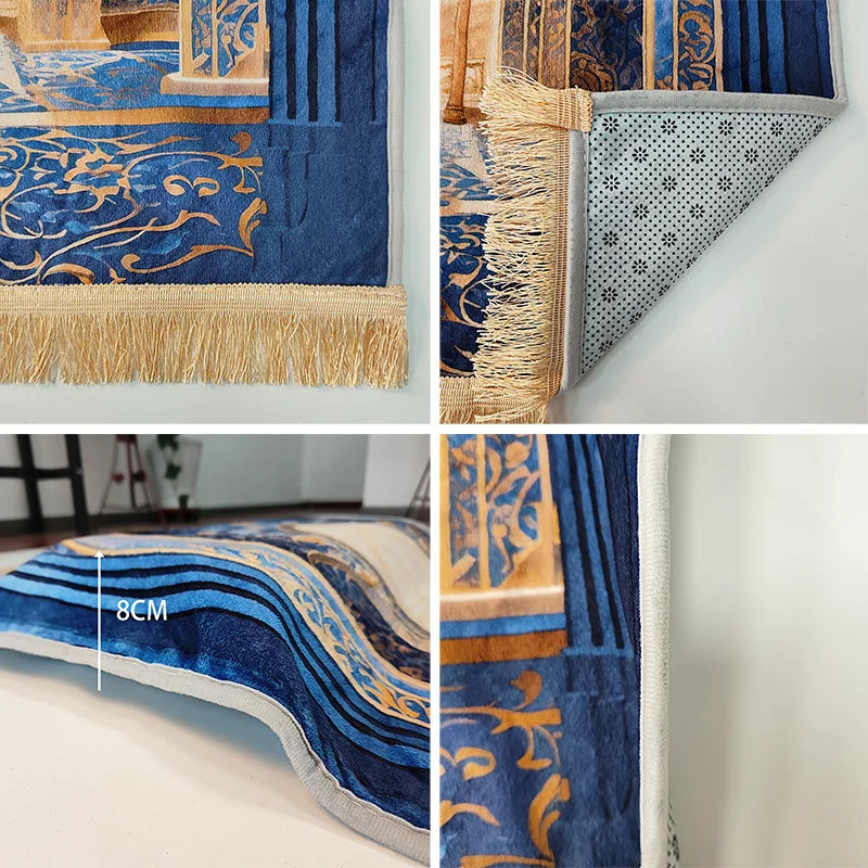 Vintage Pattern Muslim Prayer Rug