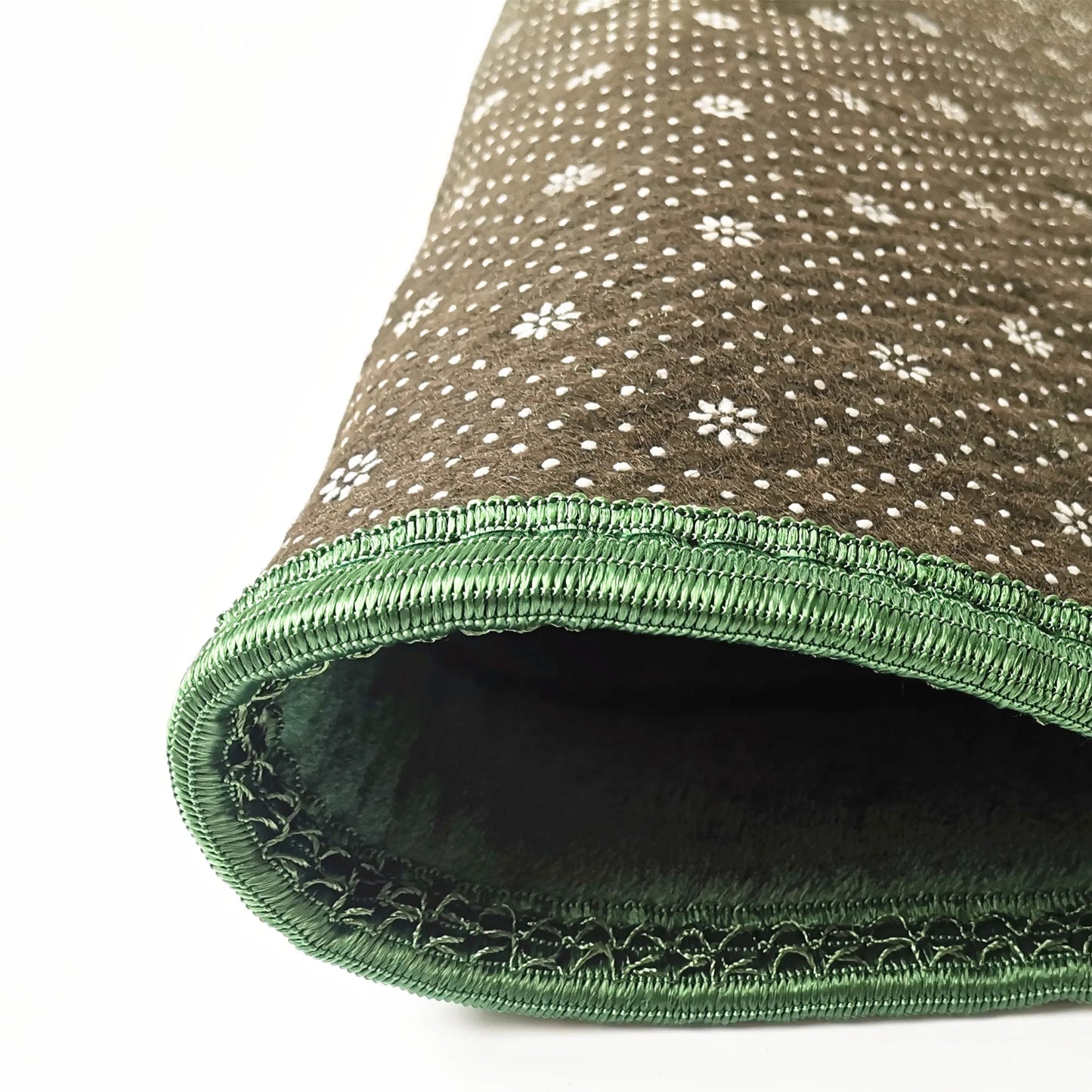 Large Thick Muslim Prayer Mat with Tasbih