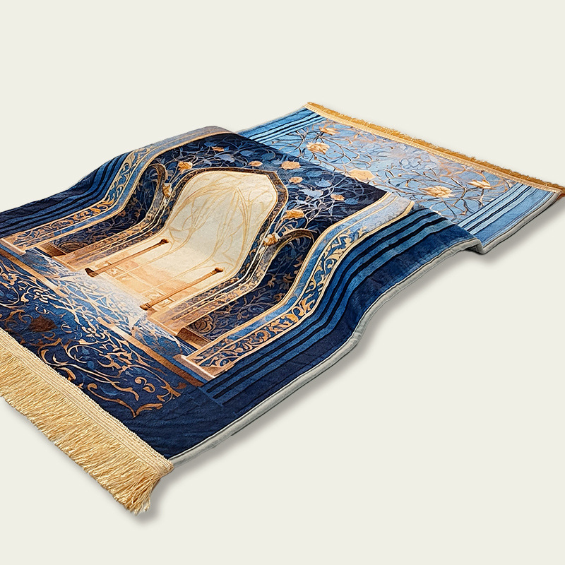 Vintage Pattern Muslim Prayer Rug